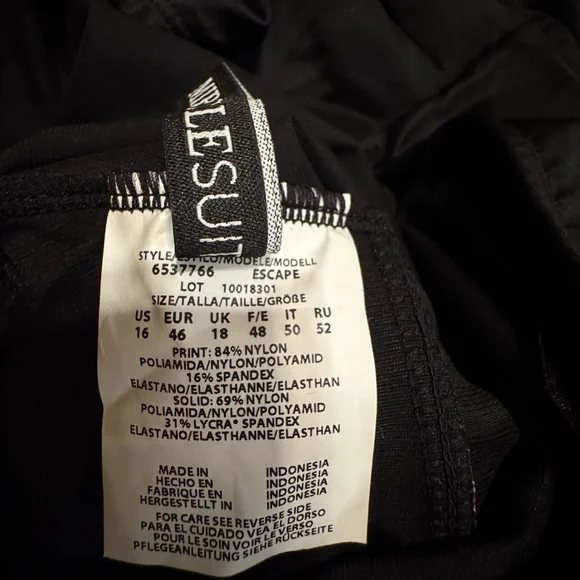 Miraclesuit NEW Raya Del Sol Multi Escape One -Piece swimsuit size 16 - Picture 5 of 6